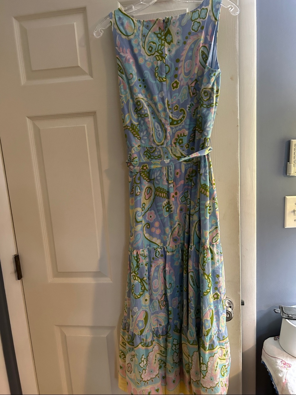 Lovely Talbots Maxi Dress-cotton lined - Picture 5 of 10